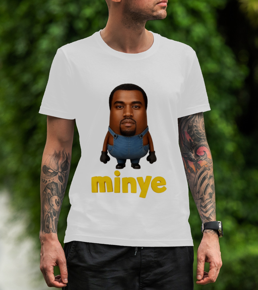 Kanye West Minye Meme Minion T-Shirt