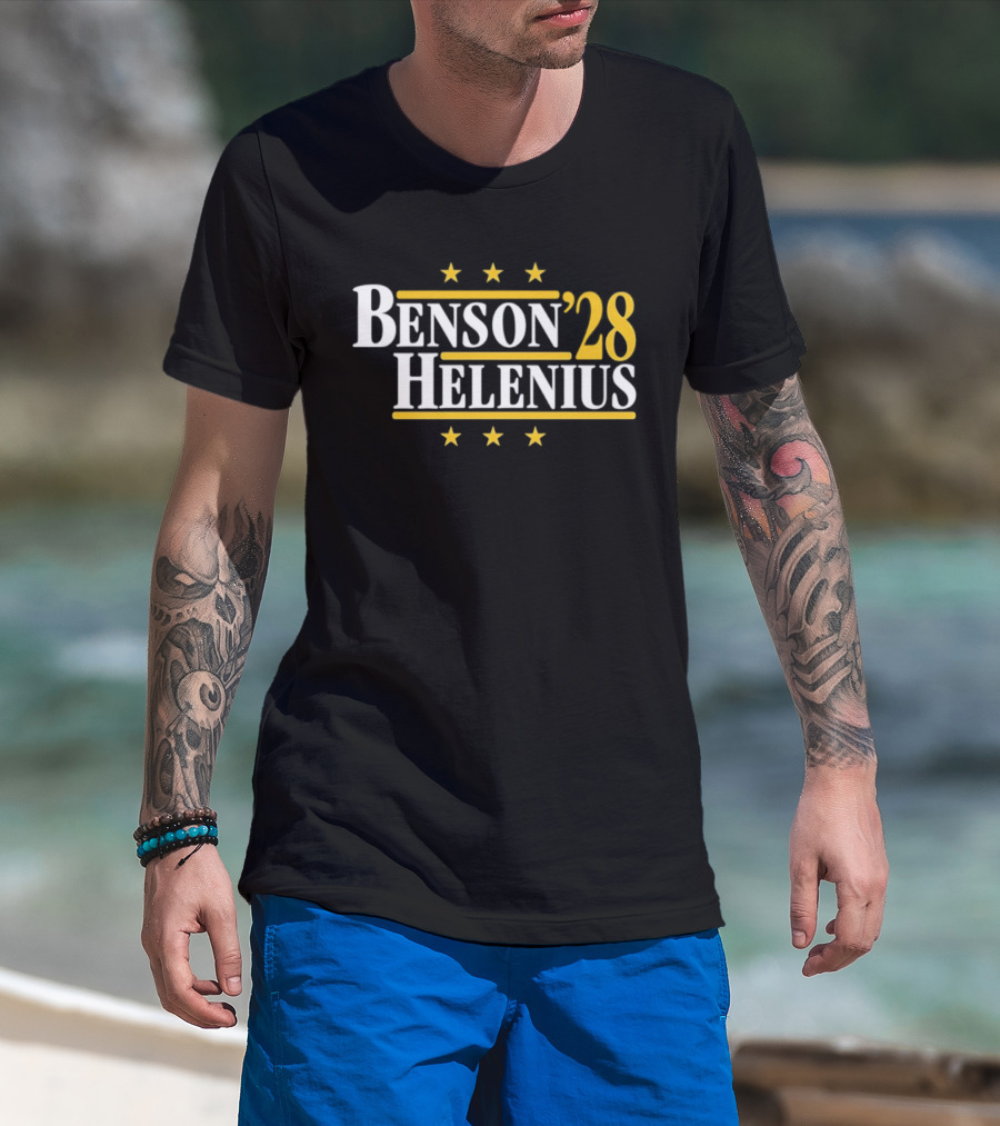 Benson Helenius 28 Buffalo Sabres NHL Hockey Stars T-Shirt