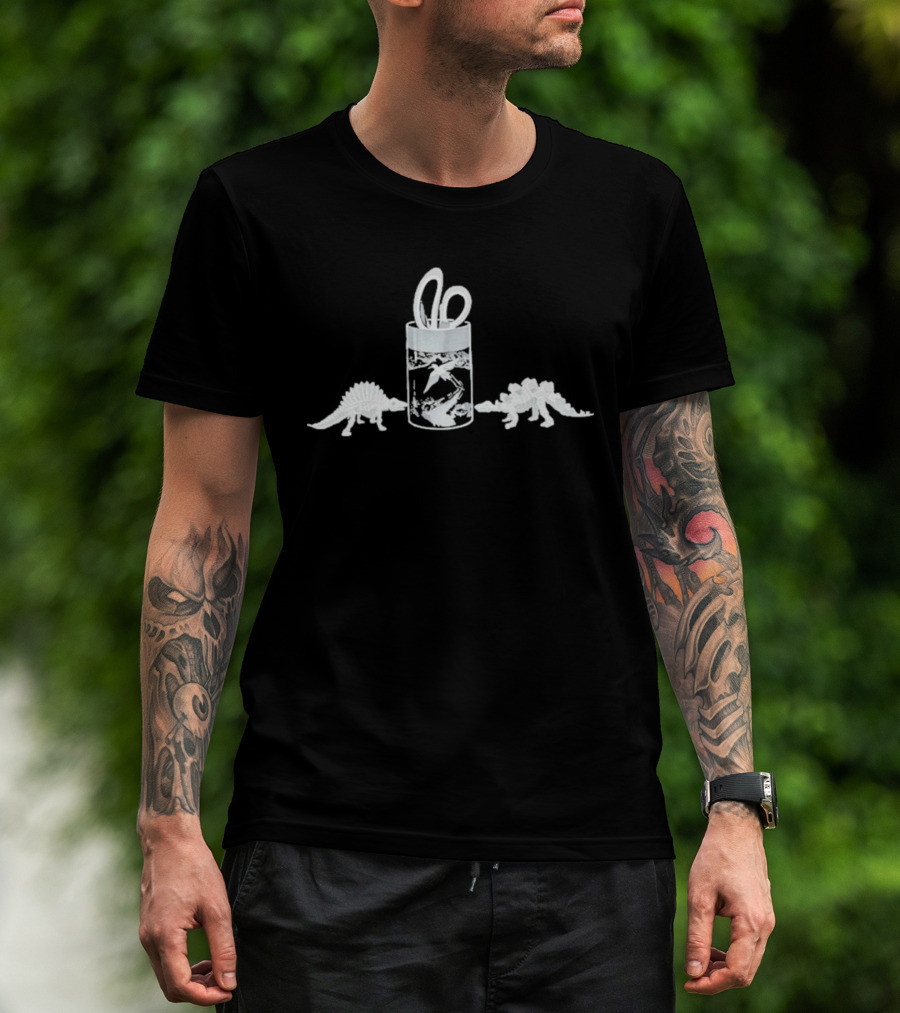 Gamegrumps TMPH Dinosaurs And Cups T-Shirt