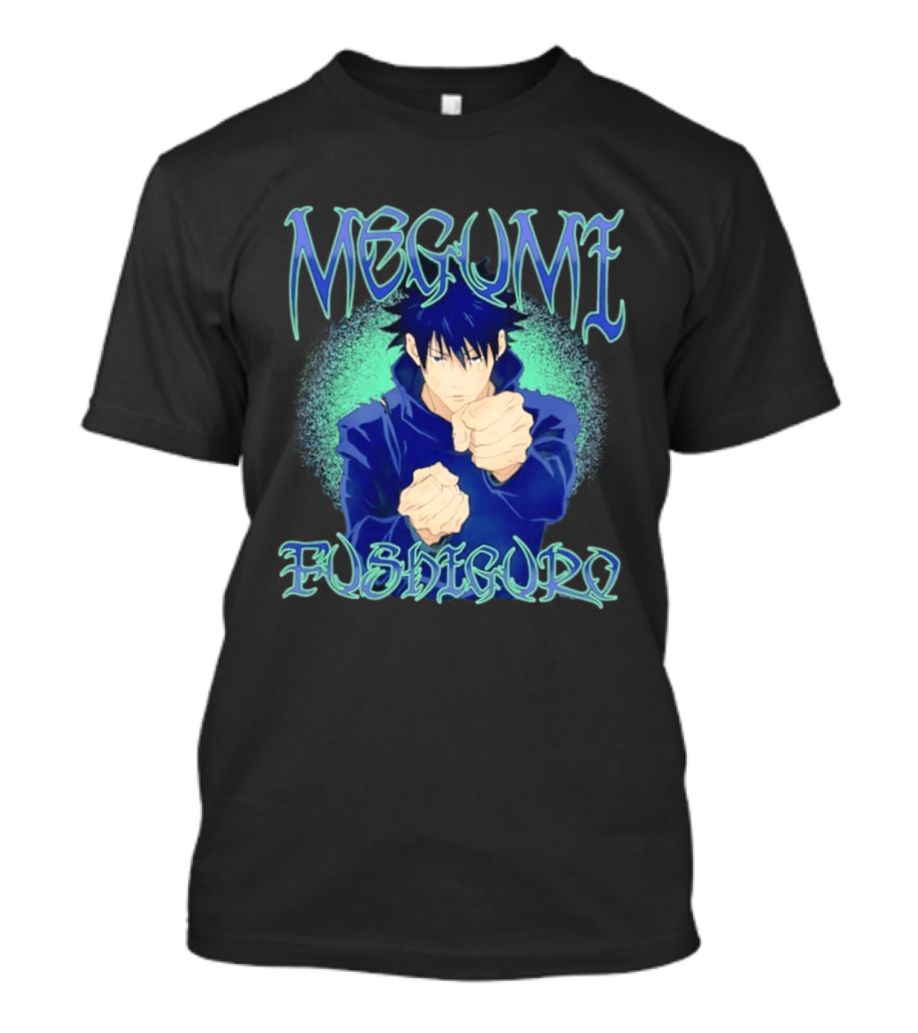 Megumi Fushiguro Action JJK Anime T-Shirt