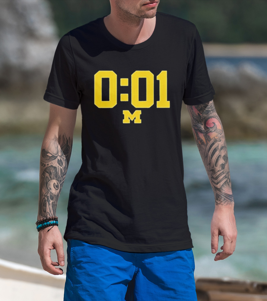 Michigan Wolverines 0:01 M T-Shirt