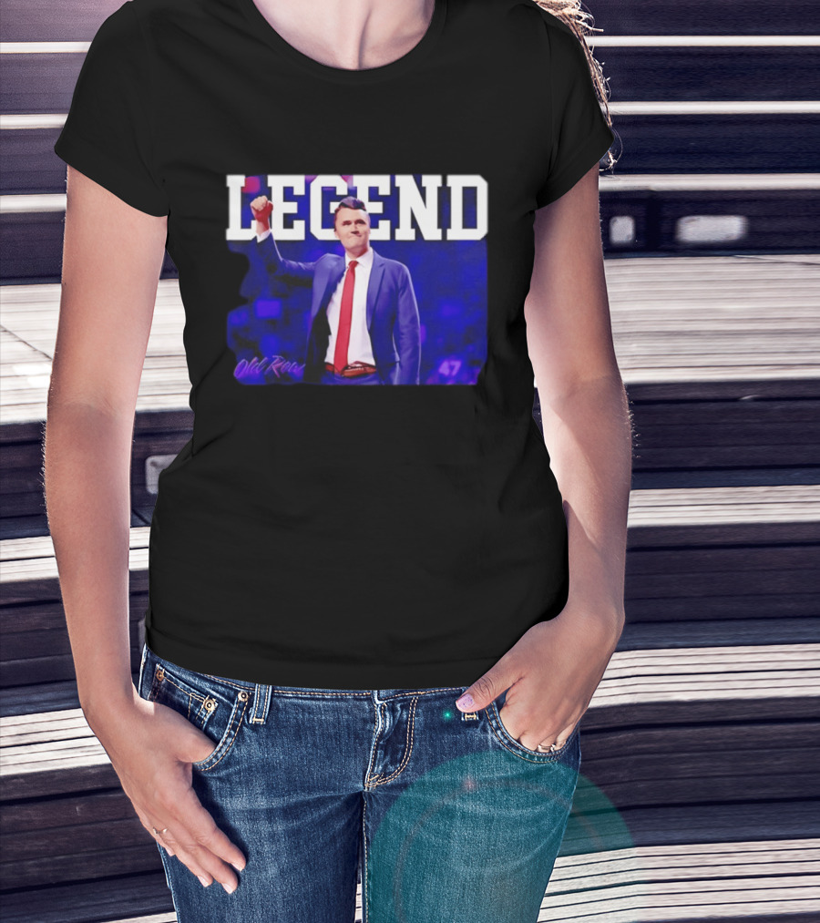 Charlie Kirk Old Row Legend 47 T-Shirt