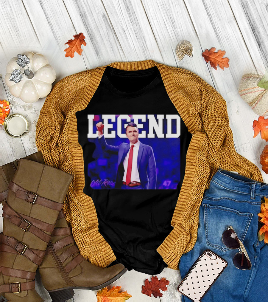 Charlie Kirk Old Row Legend 47 T-Shirt