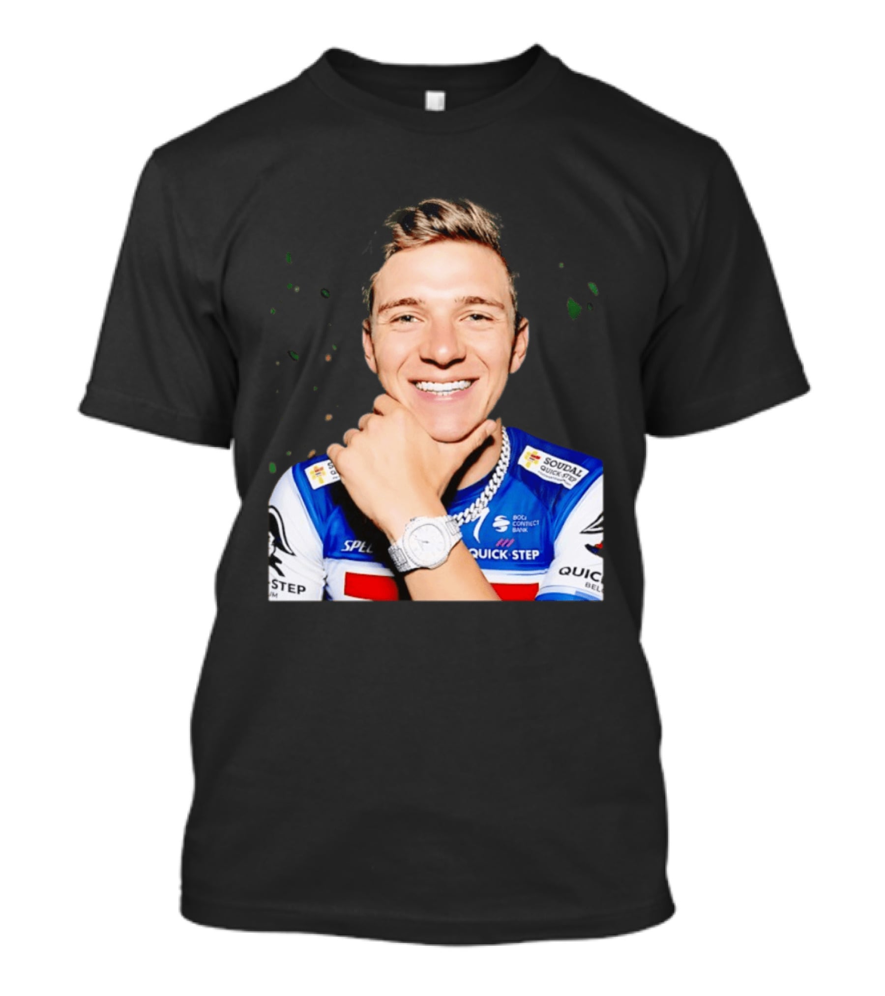 QUICK STEP Alpha Vinyl Remco Evenepoel Diamond Grillz And T-Shirt