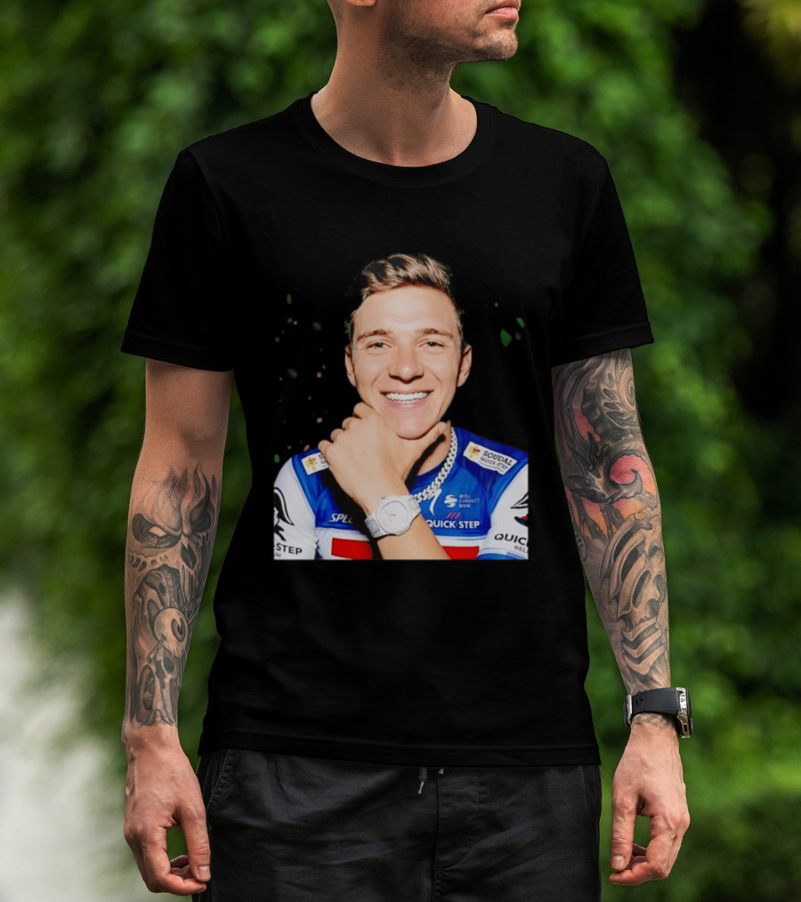 QUICK STEP Alpha Vinyl Remco Evenepoel Diamond Grillz And T-Shirt