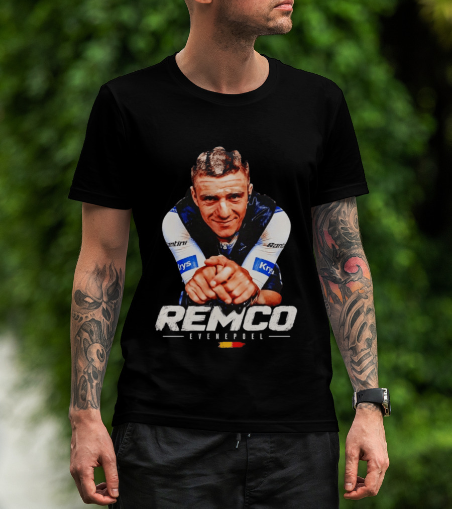 REMCO Evenepoel Belgium Cyclist Santini Krys T-Shirt