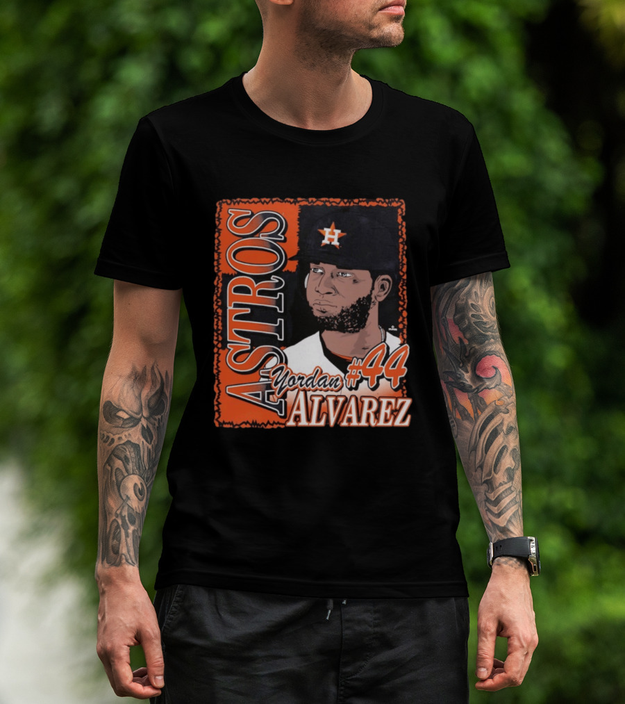 Astros Yordan Alvarez #44 Houston Baseball T-Shirt