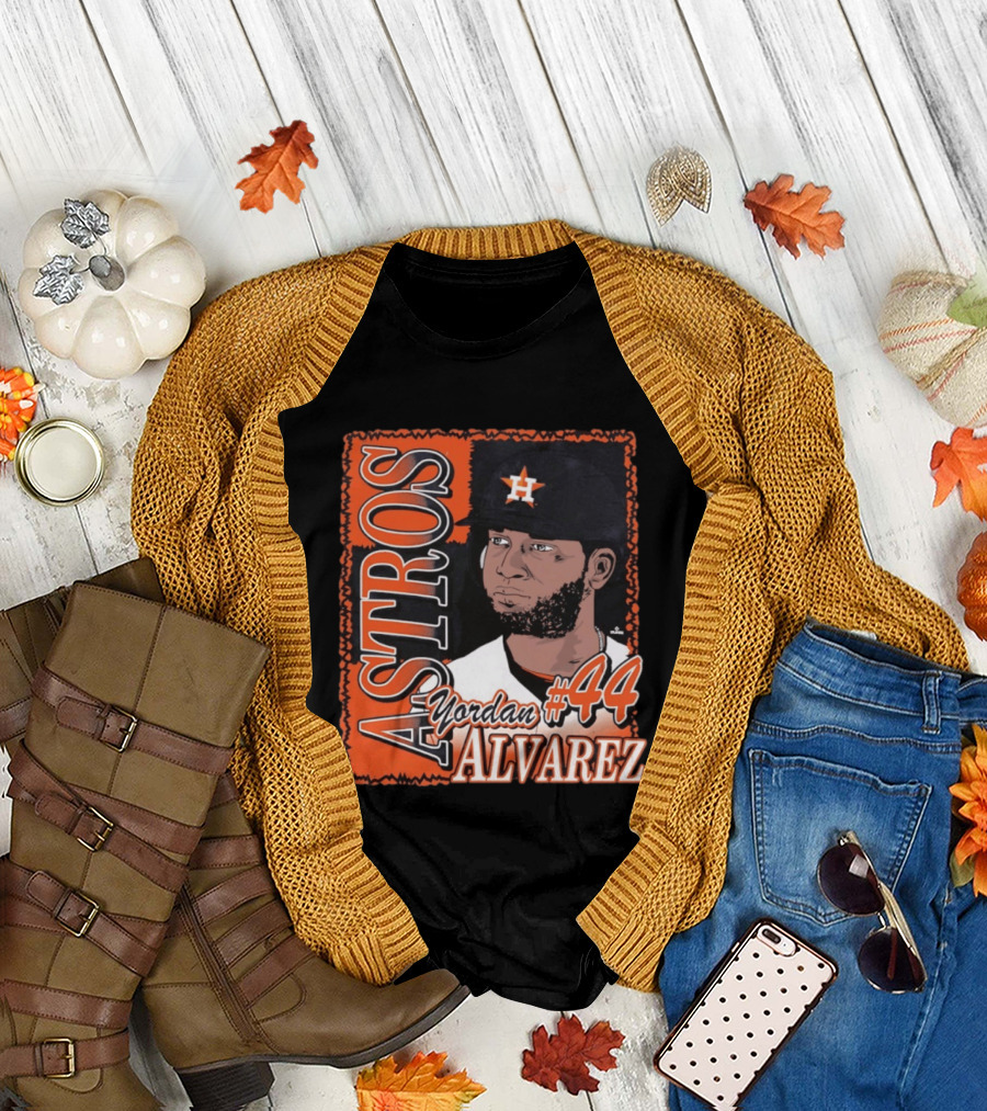 Astros Yordan Alvarez #44 Houston Baseball T-Shirt