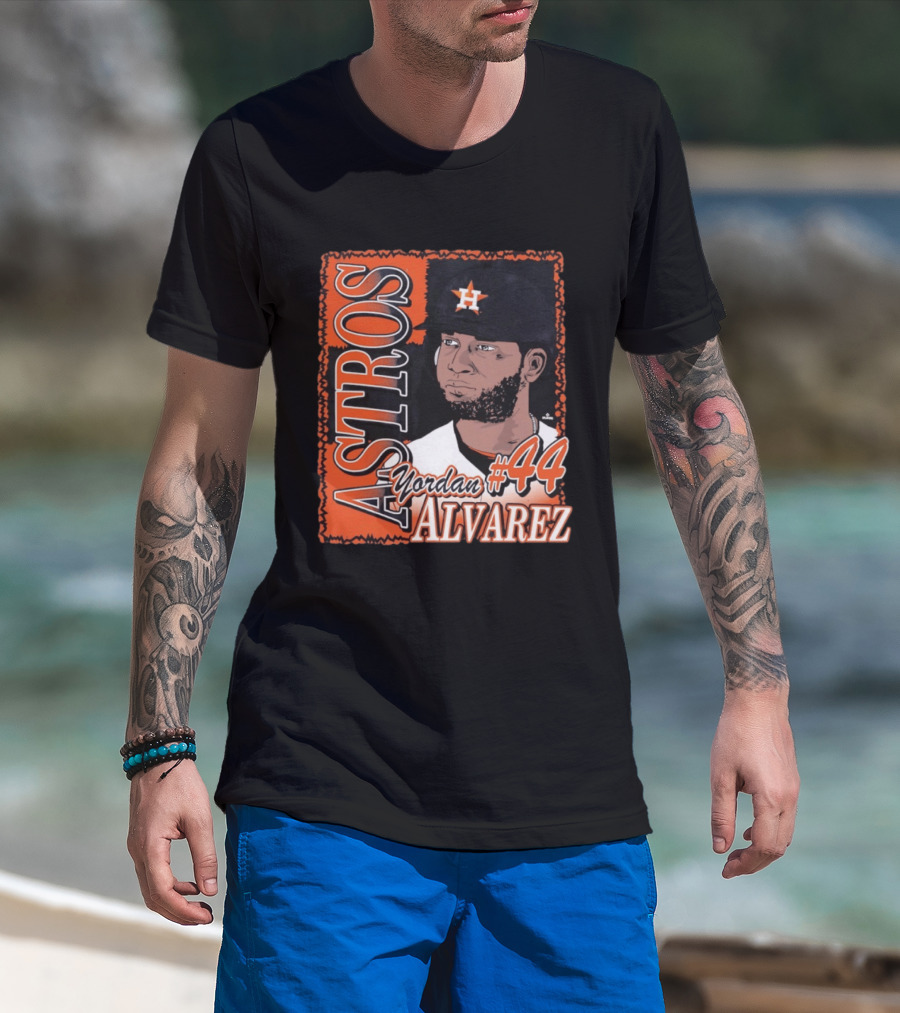 Astros Yordan Alvarez #44 Houston Baseball T-Shirt
