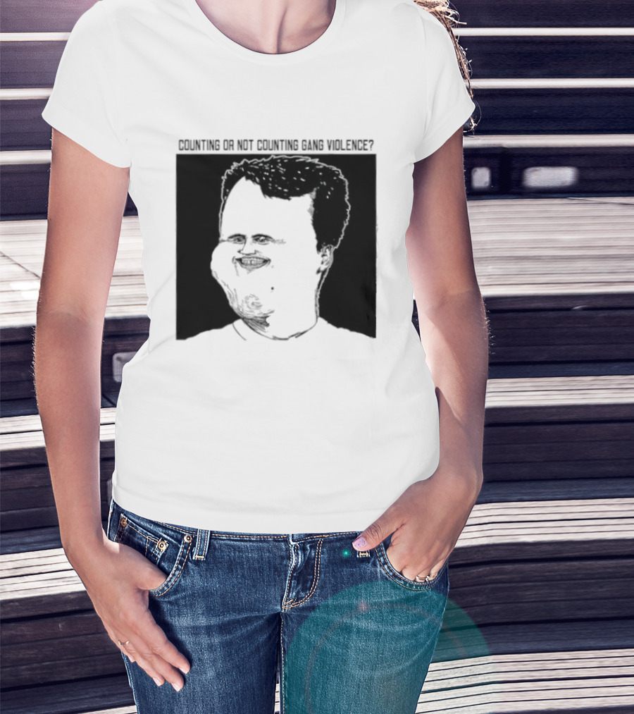 Charlie Kirk Counting Or Not Counting Gang Violence T-Shirt