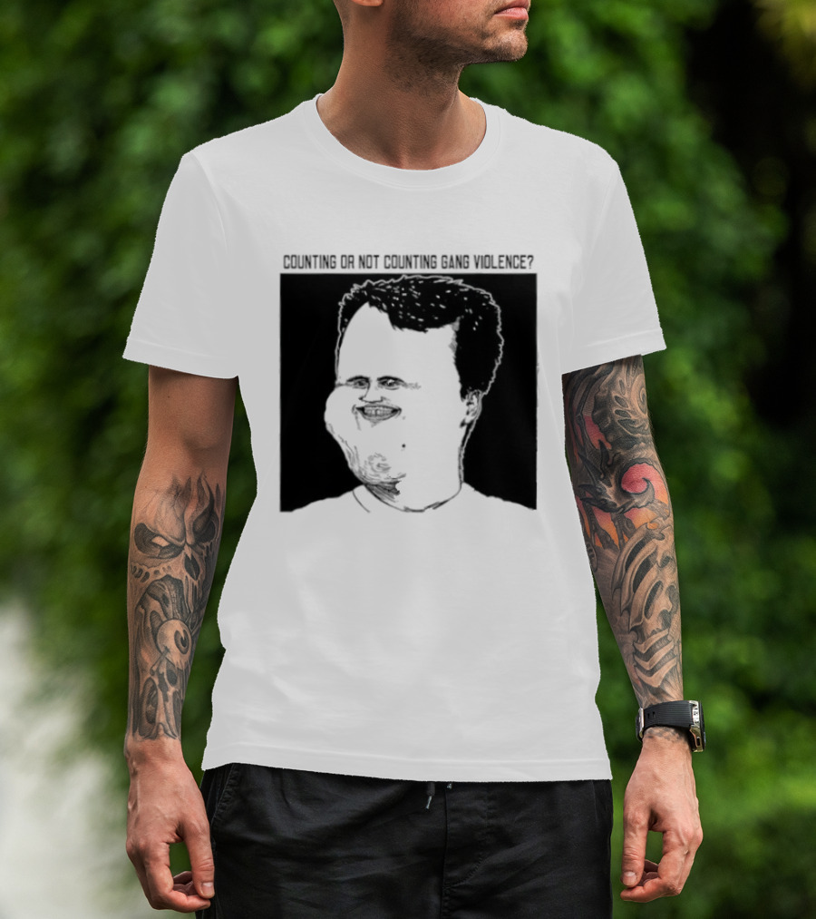 Charlie Kirk Counting Or Not Counting Gang Violence T-Shirt