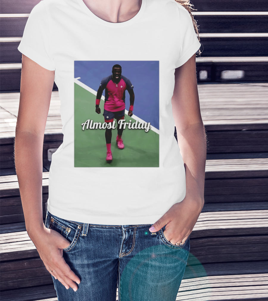 Frances Tiafoe Big FOE Almost Friday Tennis T-Shirt
