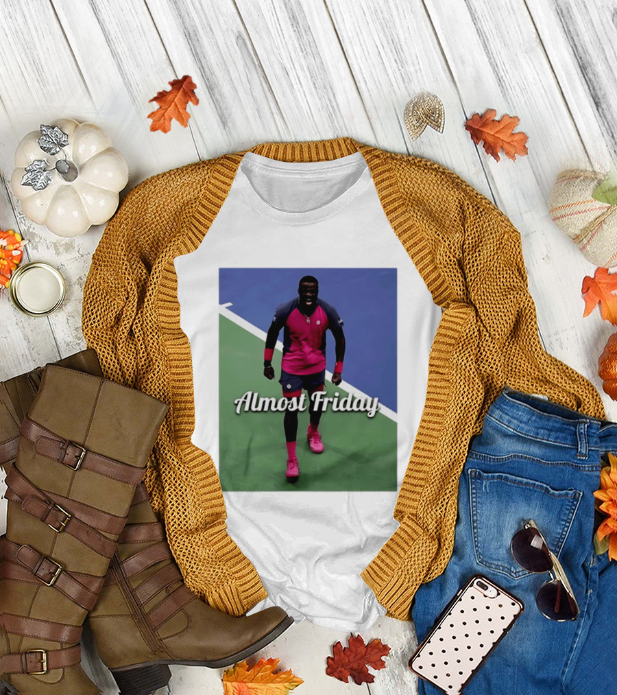 Frances Tiafoe Big FOE Almost Friday Tennis T-Shirt