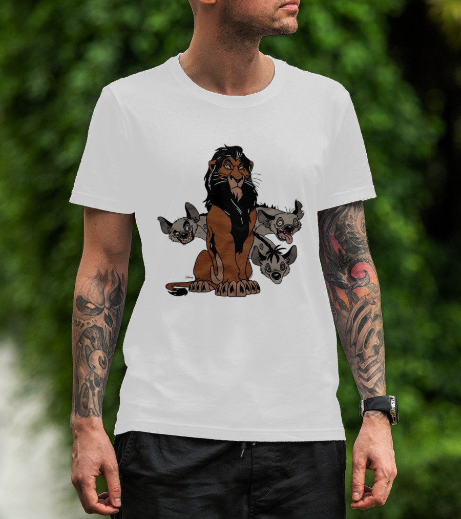 Lion King Scar And Hyenas Troupe T-Shirt