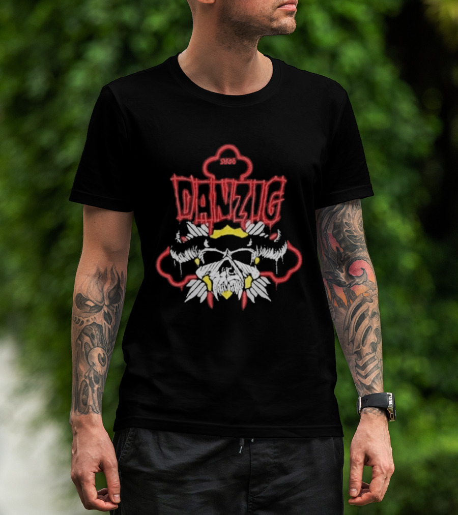 Danzig 2026 North America Tour Demon Skull T-Shirt