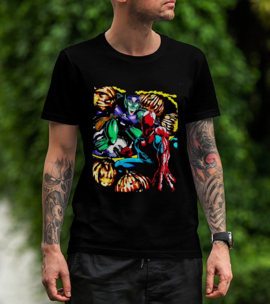 Green Goblin Pumpkin Bombs Marvel Comics T-Shirt
