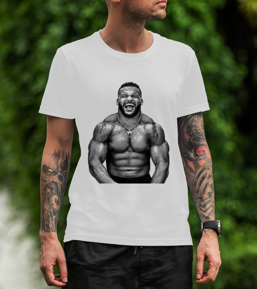 Aaron Donald Muscle Pose No Meme 99 Necklace T-Shirt