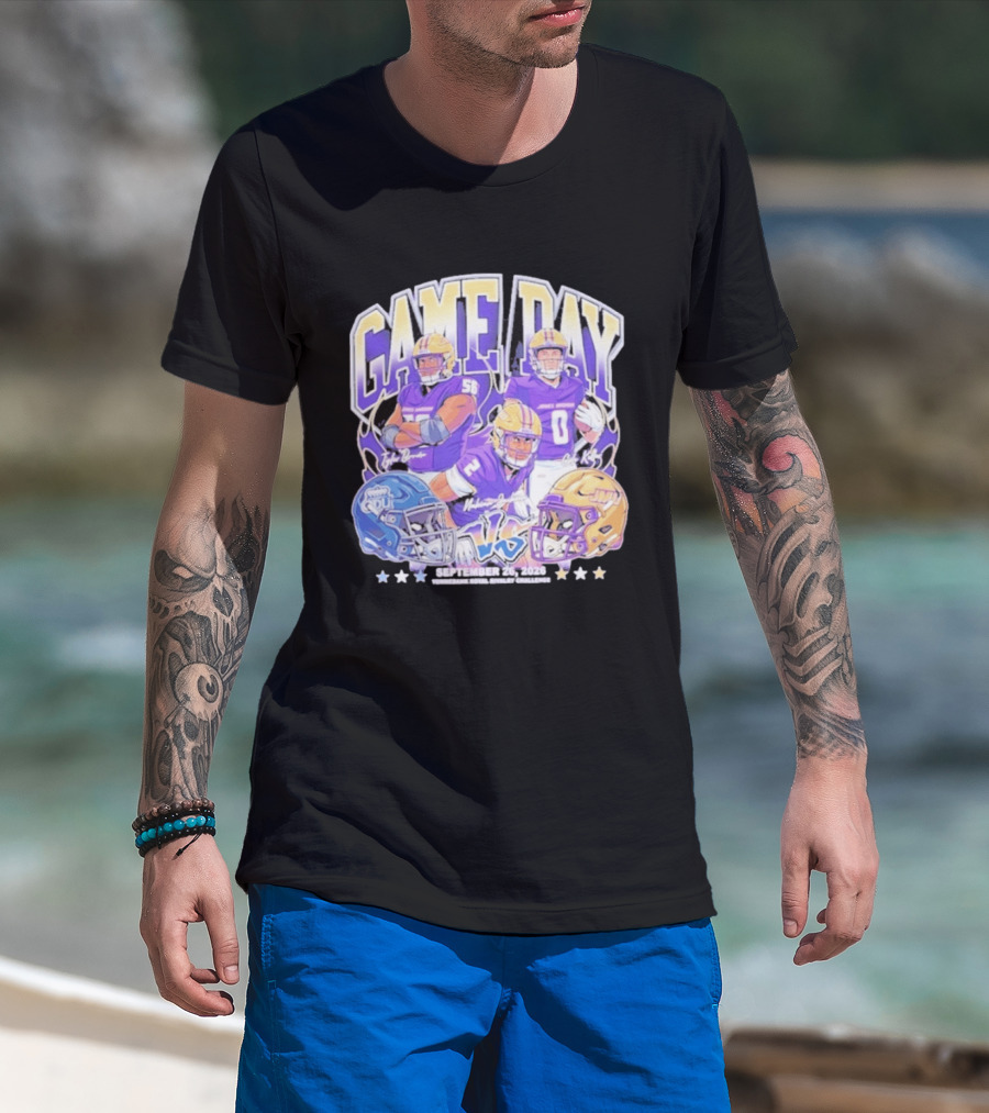 Game Day Nakian Jackson Cole Keller Tyler Brown JMU Vs ODU September 26 2026 T-Shirt