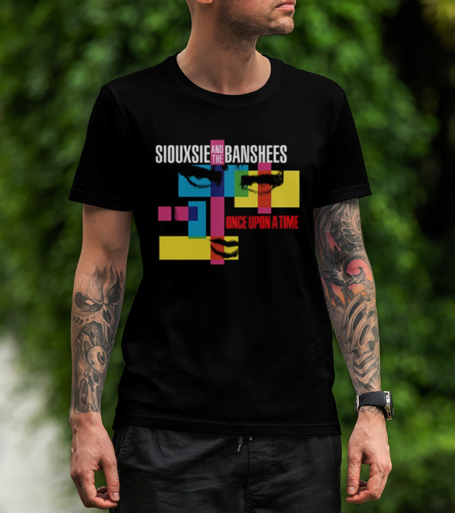 Siouxsie And The Banshees Once Upon A Time 2026 Multicolor Blocks T-Shirt