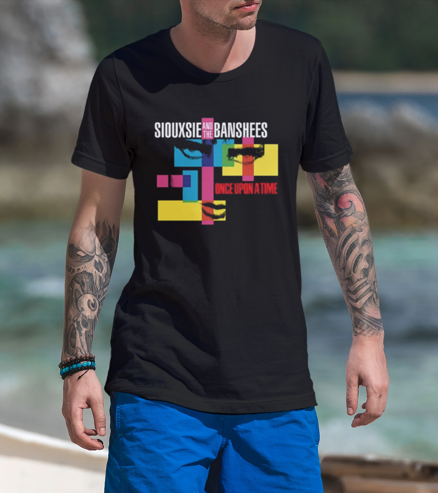 Siouxsie And The Banshees Once Upon A Time 2026 Multicolor Blocks T-Shirt