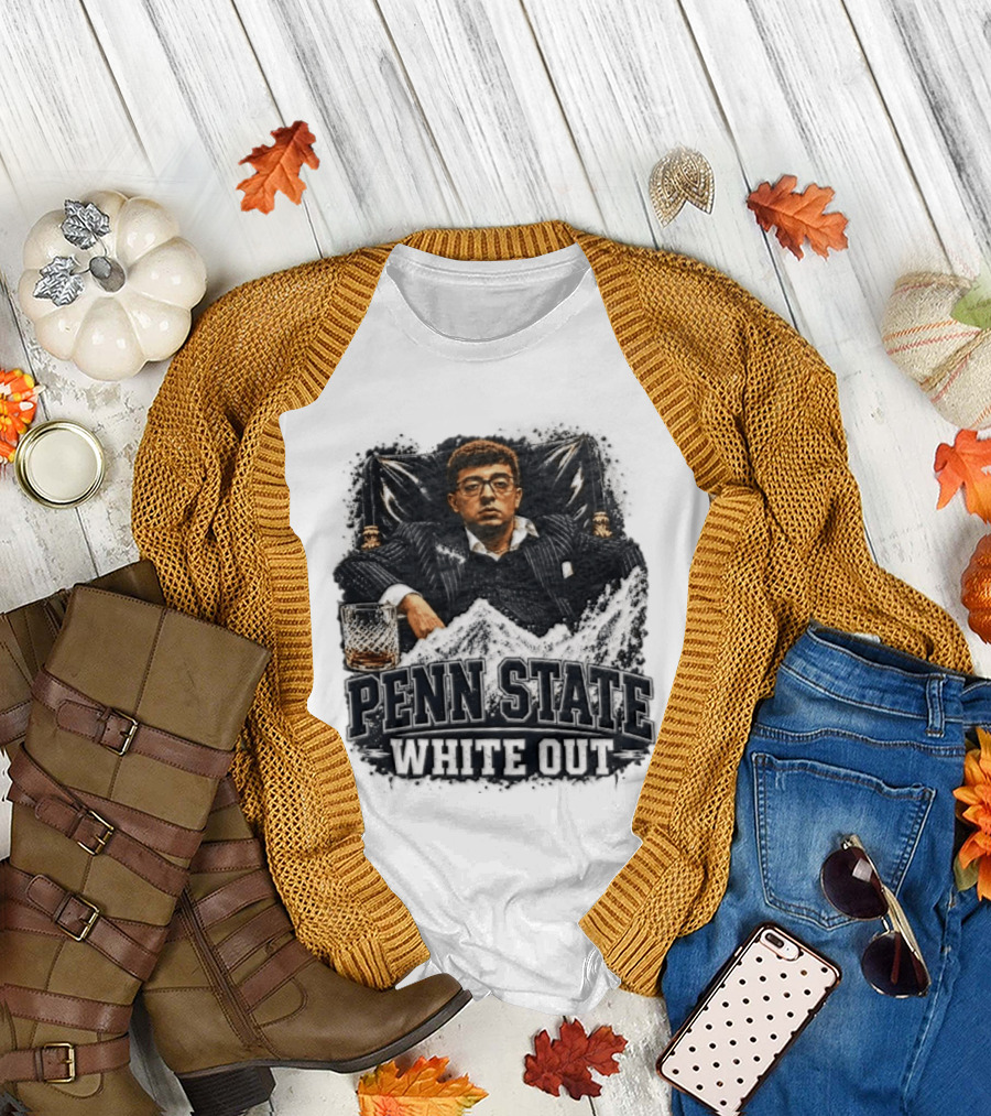 Penn State White Out Man In Suit Nittany Lions T-Shirt