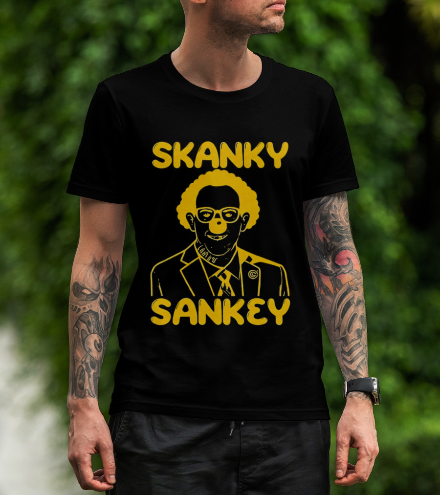 Skanky Sankey LSU Basketball Fan Joke T-Shirt