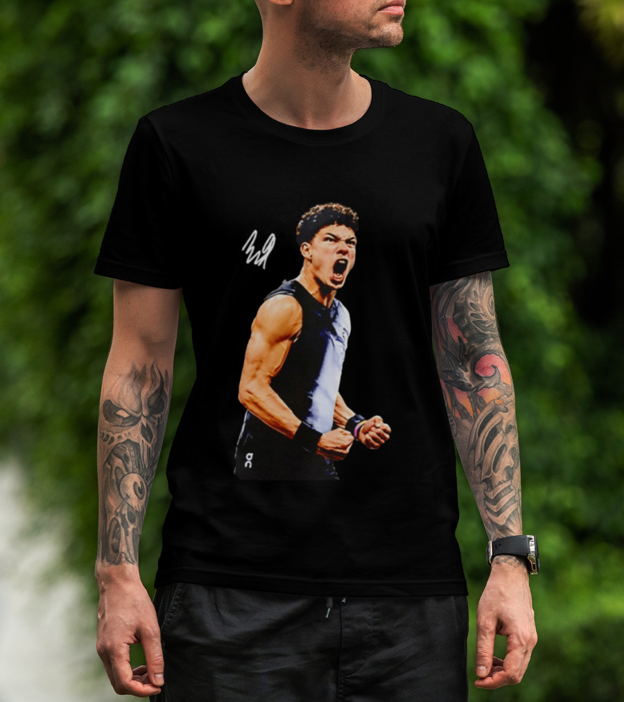 Ben Shelton Shock The World Tennis Player On Athletic Performance Motivation T-Shirt