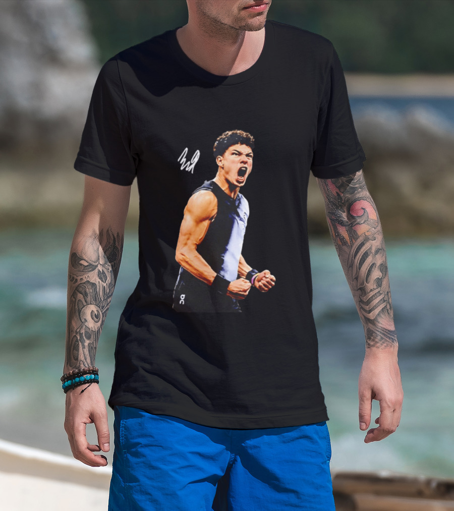 Ben Shelton Shock The World Tennis Player On Athletic Performance Motivation T-Shirt