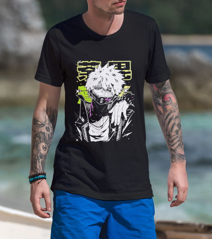 Dabi Blue Flame My Hero Academia Anime T-Shirt
