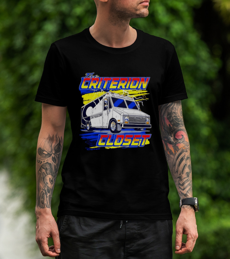 The Criterion Closet Film Movies Cinema Criterion Truck T-Shirt