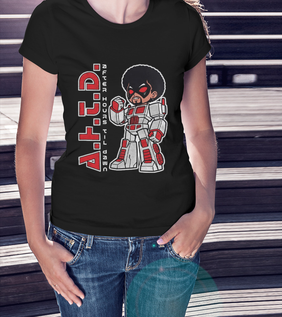 The Weeknd A.F.T.D. After Hours Til Dawn 2026 Asia Tour Tokyo Japan Gundam Pop Up T-Shirt