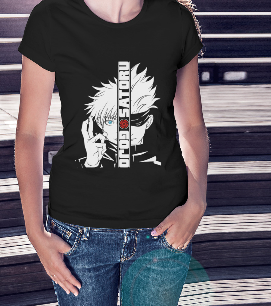 Satoru Gojo Mirror Six Eyes Limitless Jujutsu Kaisen Anime Fan T-Shirt