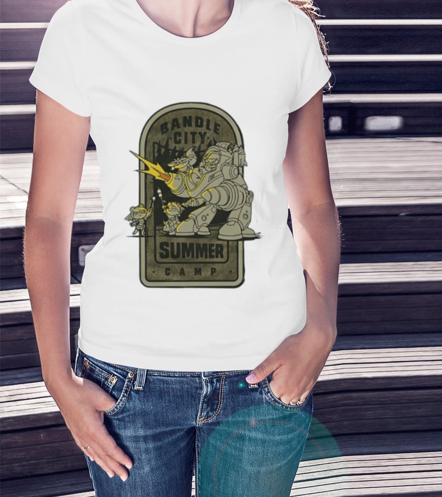 Bandle City Summer Camp League Of Legends Character Battle Scene T-Shirt