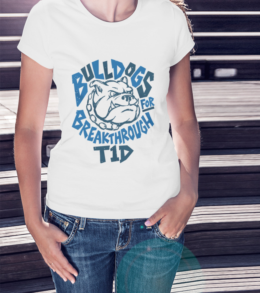Bulldogs For Breakthrough T1D T-Shirt