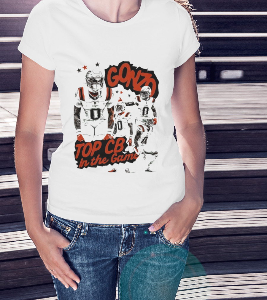 Gonzo Top CB In The Game New England Patriots T-Shirt