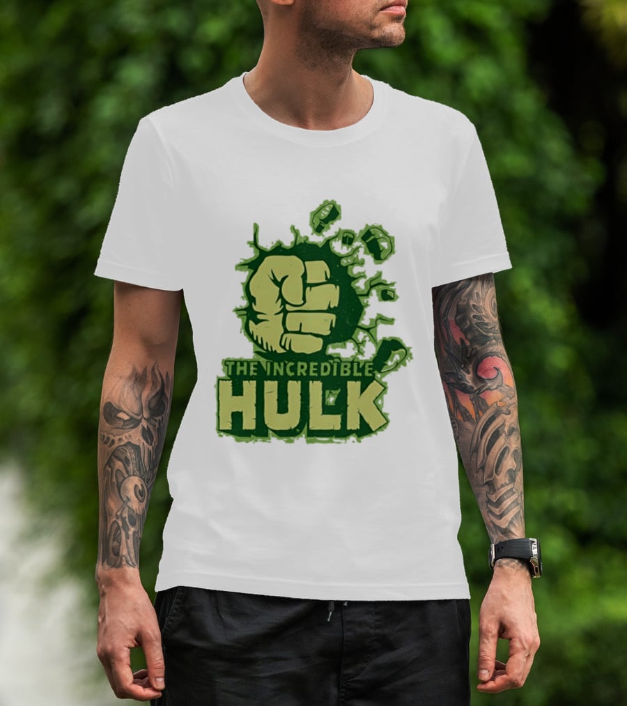 The Incredible Hulk Fist Smash Tunicart T-Shirt