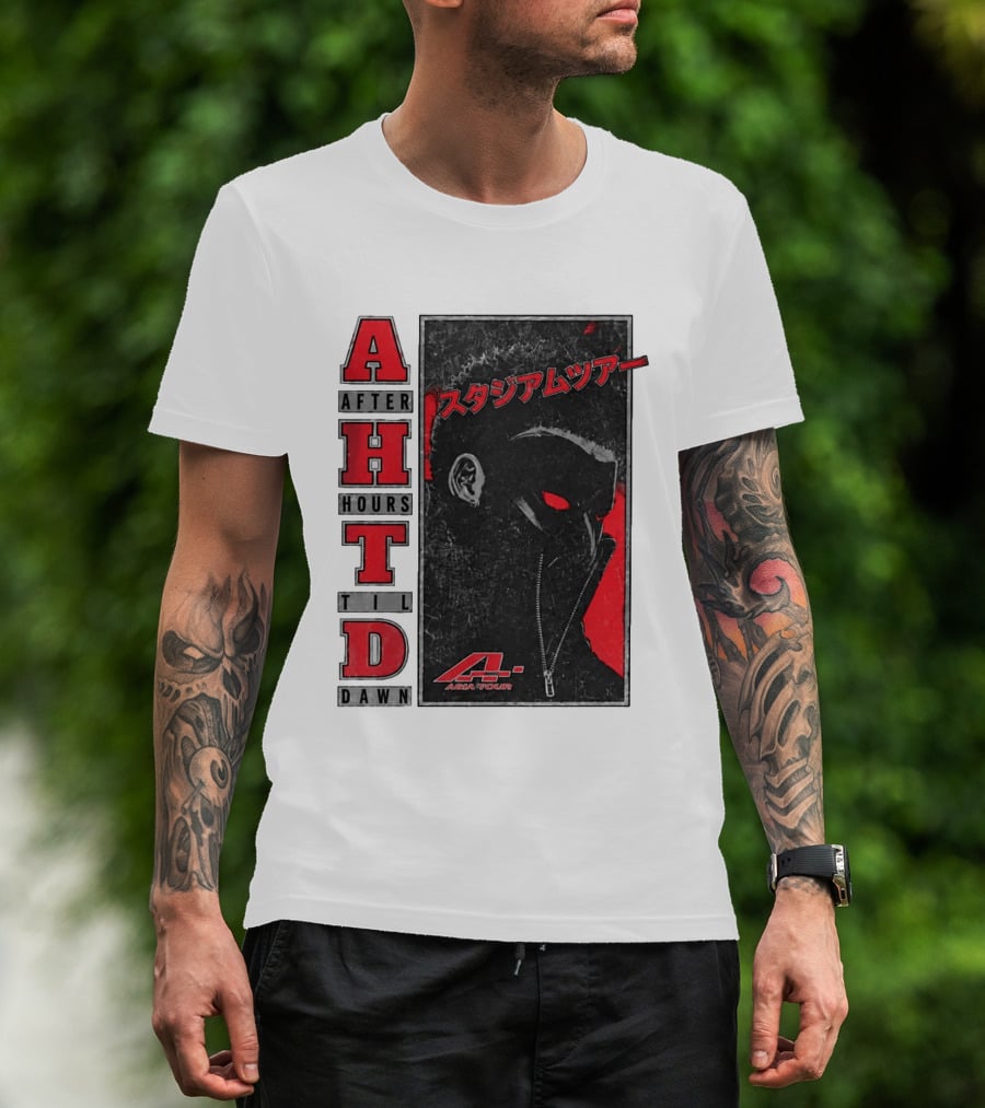 The Weeknd After Hours Til Dawn 2026 Asia Tour Tokyo Japan Pop Up Anime A Asia Tour T-Shirt