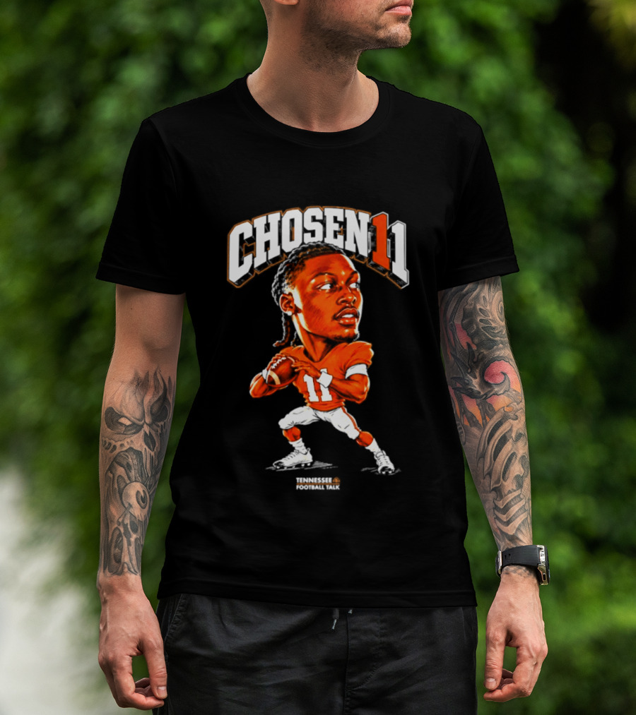 Chosen11 Faizon Brandon Tennessee Volunteers Caricature T-Shirt