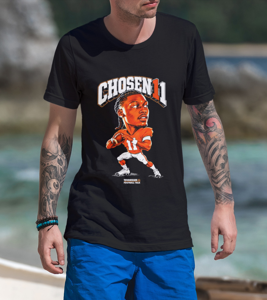 Chosen11 Faizon Brandon Tennessee Volunteers Caricature T-Shirt