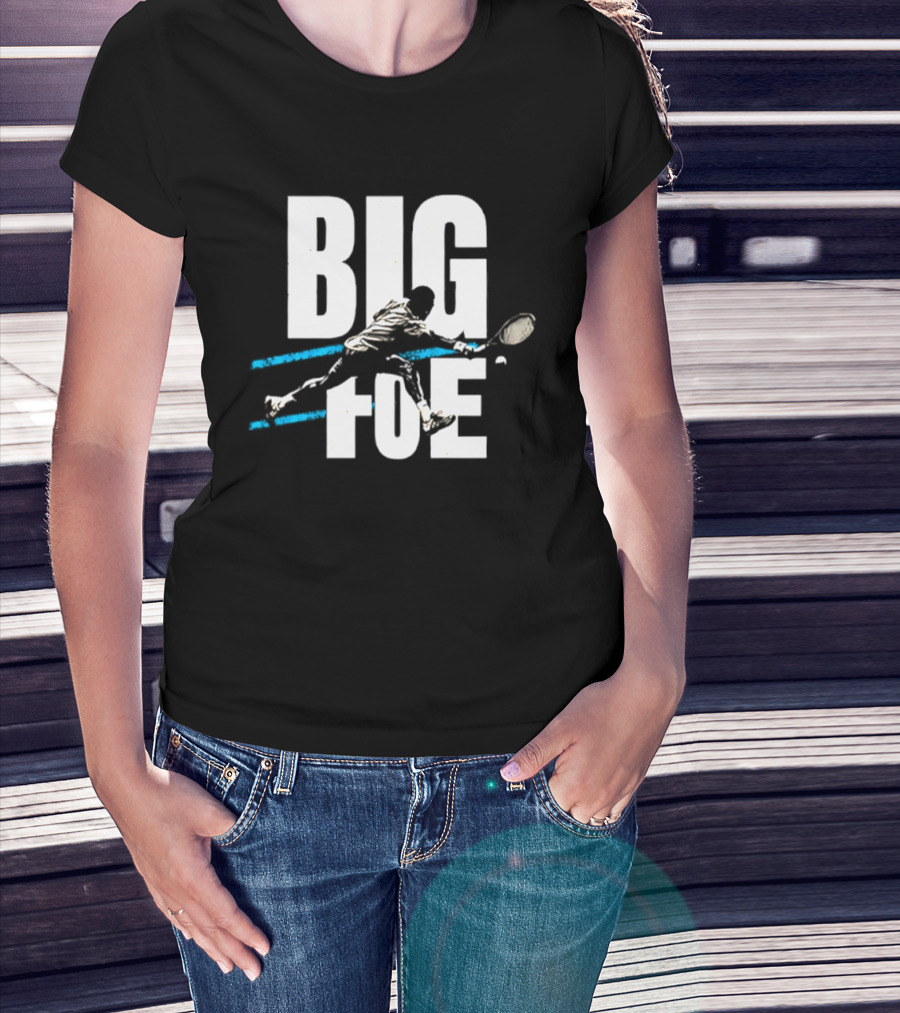 Frances Tiafoe Big Foe Tennis ATP Player Inspirational Sports T-Shirt