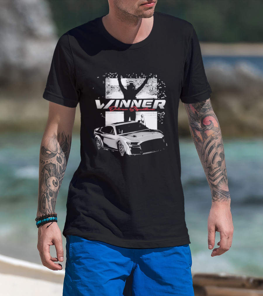 Kyle Larson 2026 Enjoy Illinois 300 Winner Classic Ink Racing T-Shirt