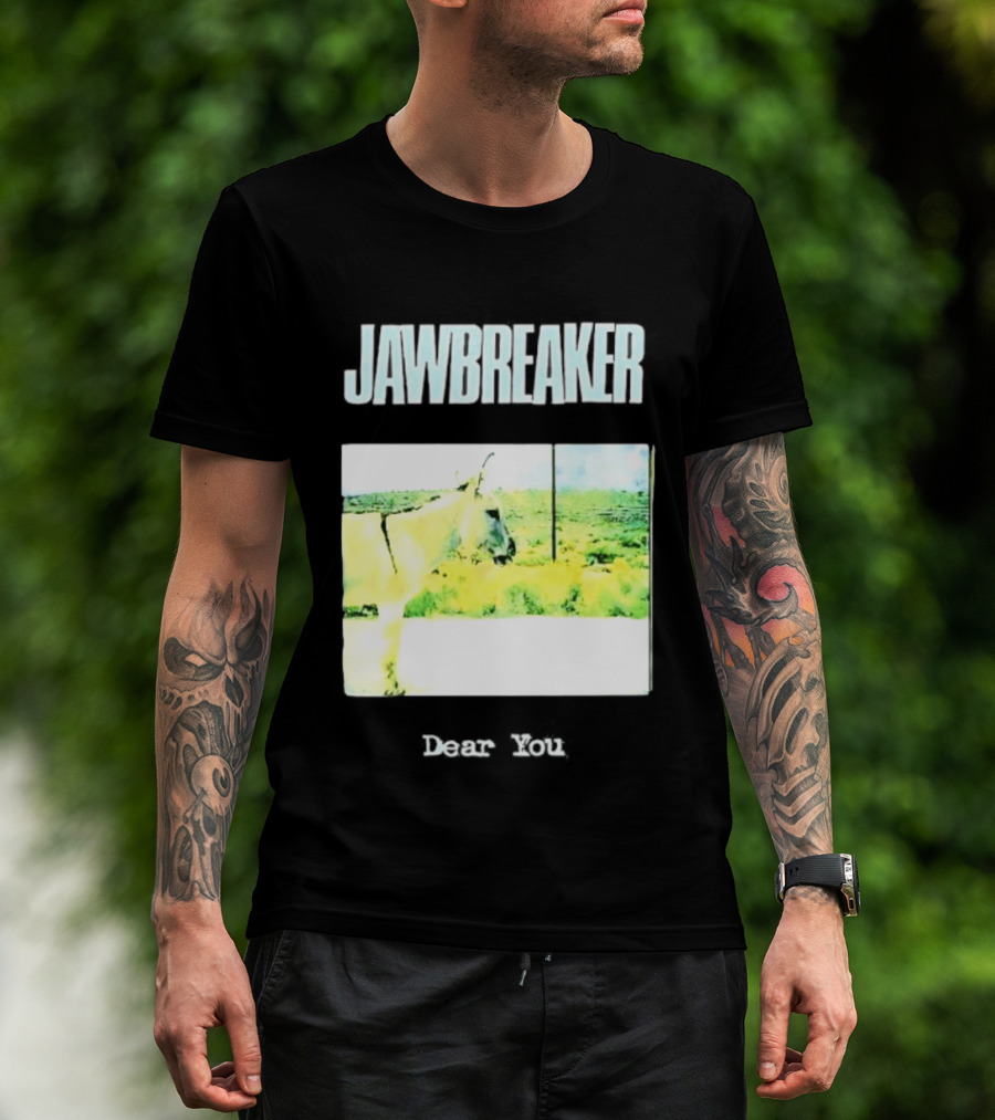 Jawbreaker Dear You Album Cover Donkey Image Punk Rock T-Shirt