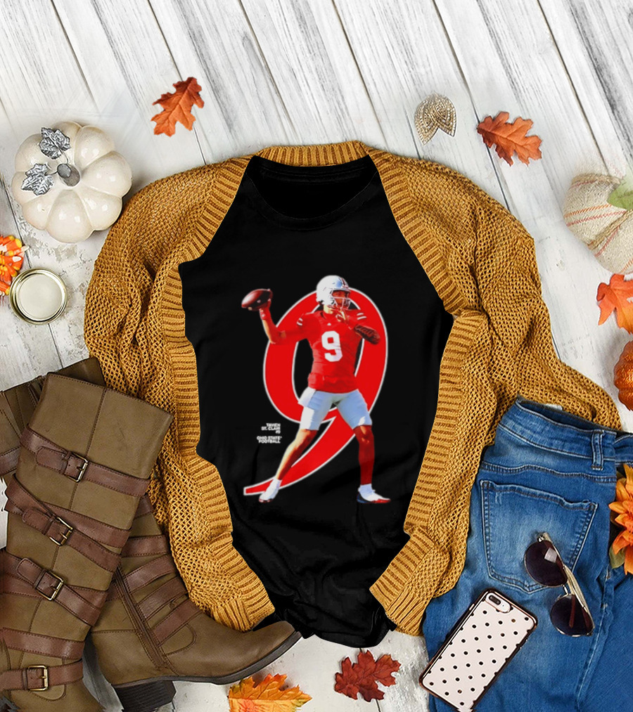 Ohio State Buckeyes Tavien St. Clair 9 NCAA Football Breakthrough Player T-Shirt