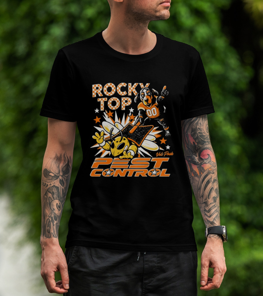 Tennessee Volunteers Rocky Top Pest Control T-Shirt