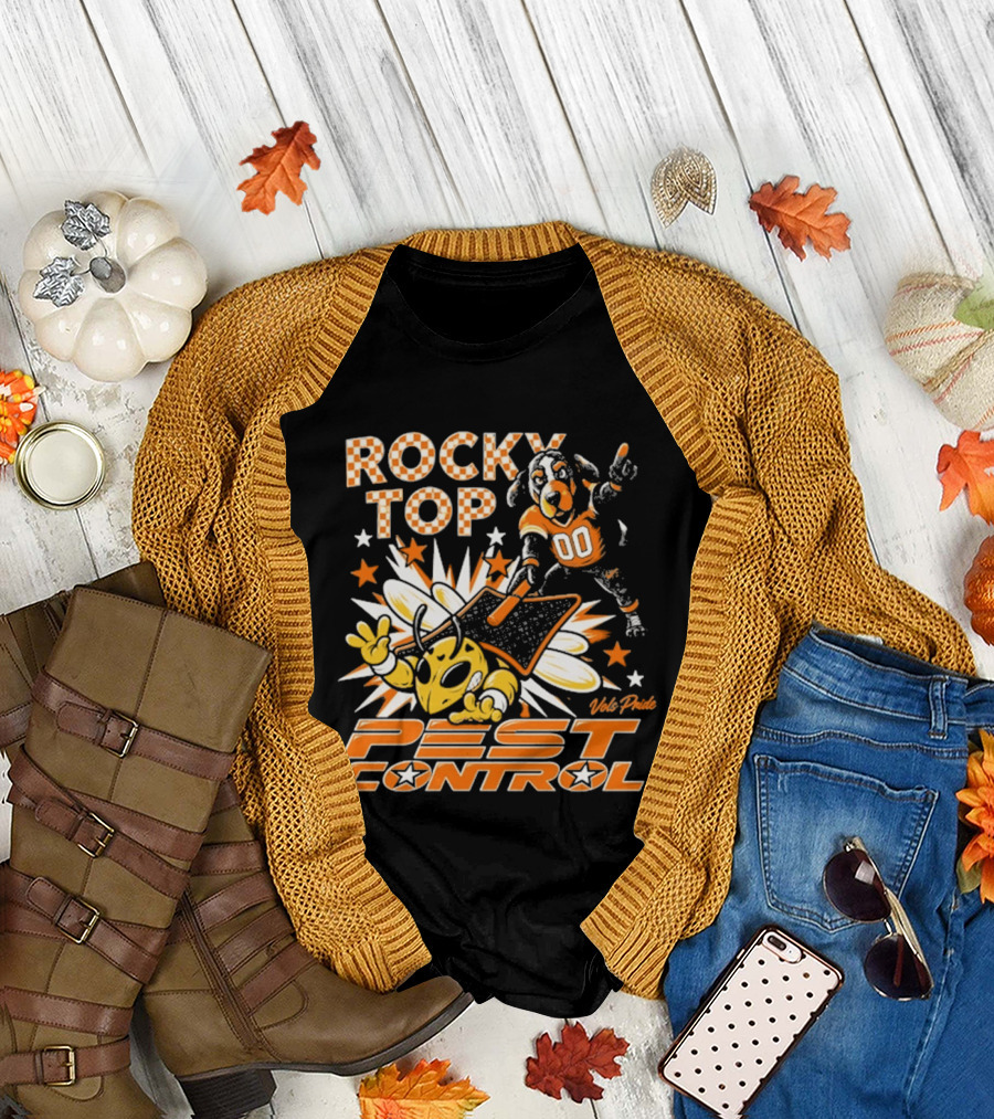 Tennessee Volunteers Rocky Top Pest Control T-Shirt