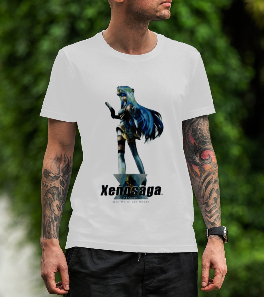 Xenosaga Episode I Der Wille Zur Macht Anime Character Figure T-Shirt