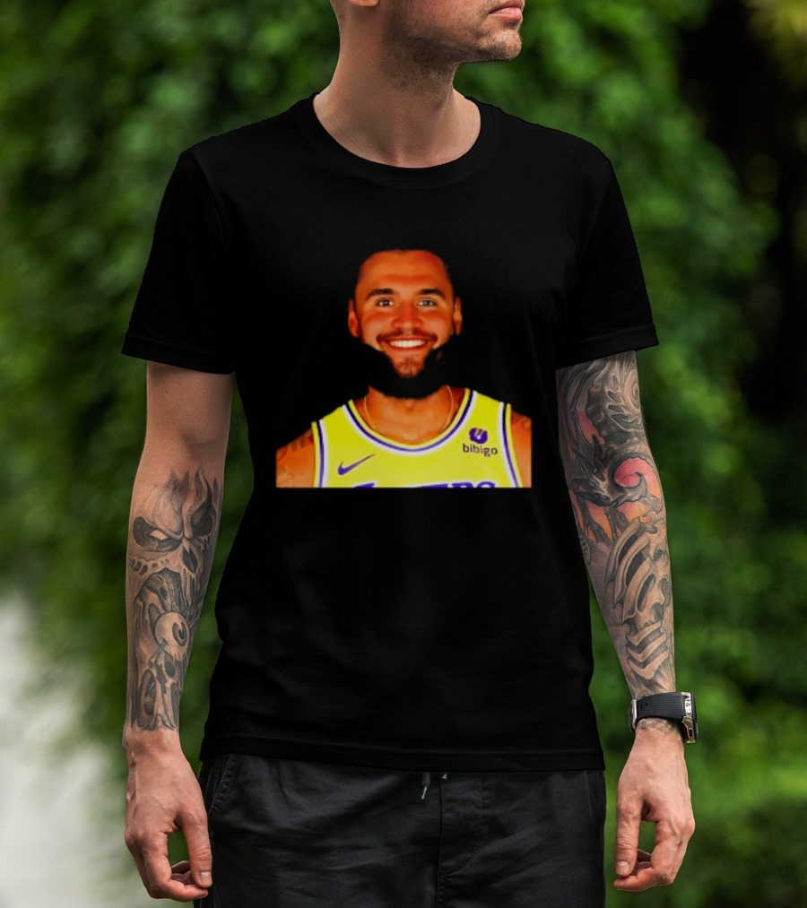 Charlie Kirk And LeBron James Los Angeles Lakers Basketball Meme T-Shirt