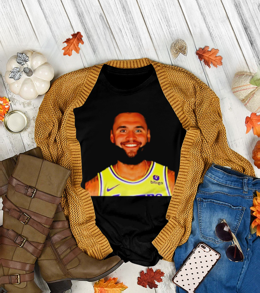 Charlie Kirk And LeBron James Los Angeles Lakers Basketball Meme T-Shirt