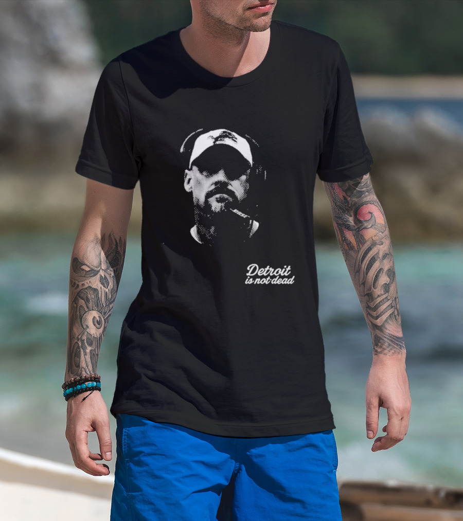 Detroit Lions Dan Campbell Detroit Is Not Dead T-Shirt