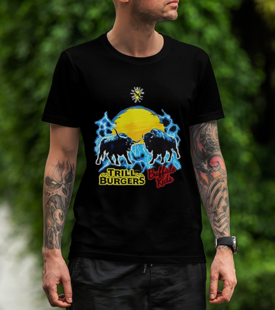 Buffalo Kids Versus Trill Burgers Electric Showdown 2026 T-Shirt